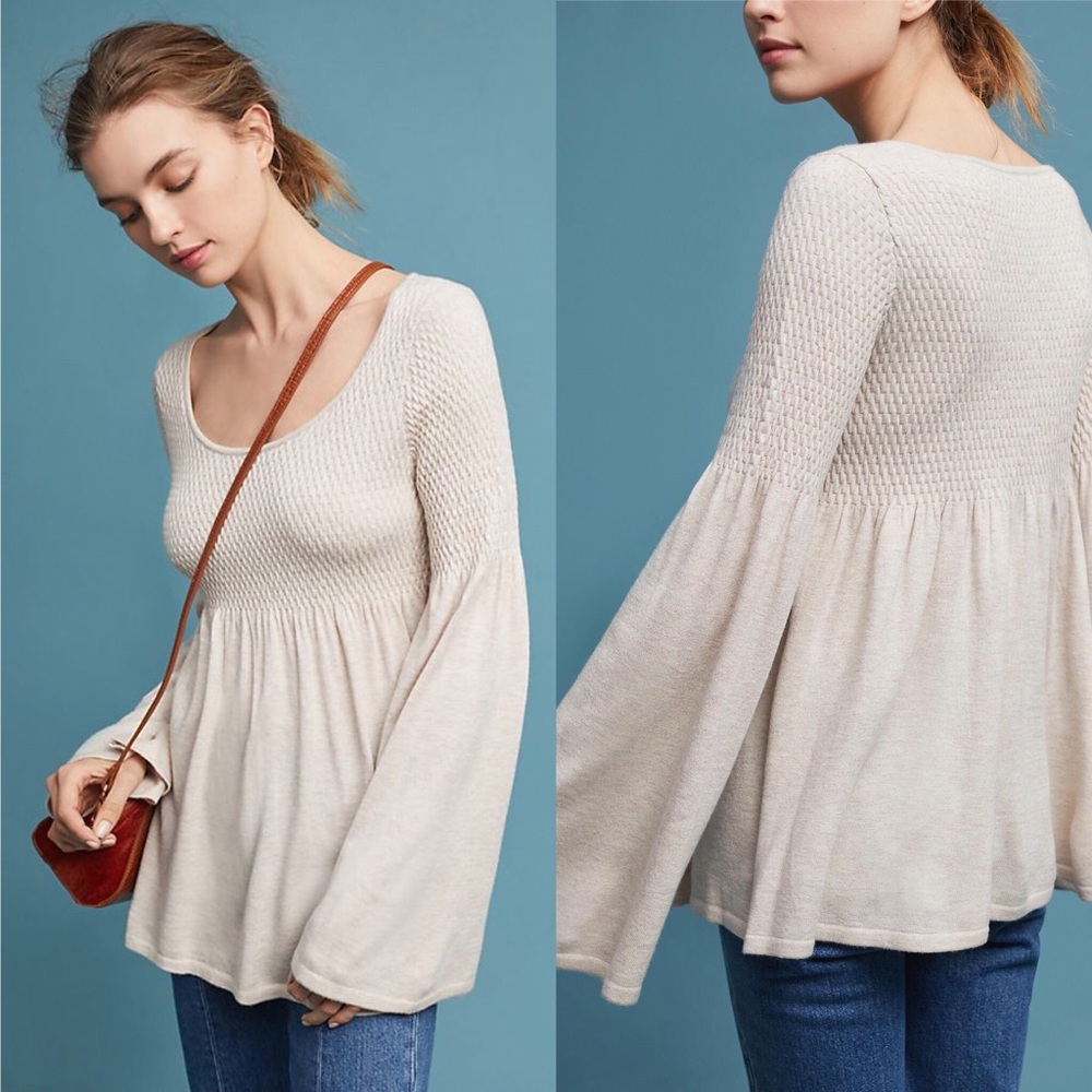 NWOT!Anthropologie Knitted & Knotted Esme Pullover